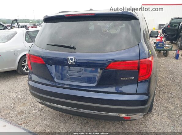 5FNYF5H94JB017016 2018 HONDA PILOT Dark Blue 