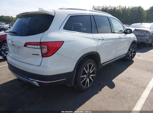 5FNYF5H94KB020161 2019 HONDA PILOT White 