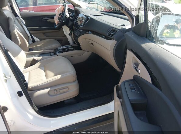 5FNYF5H94KB020161 2019 HONDA PILOT White 