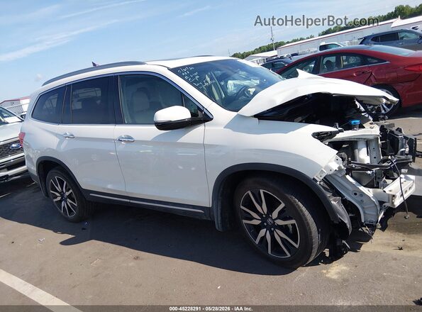5FNYF5H94KB020161 2019 HONDA PILOT White 