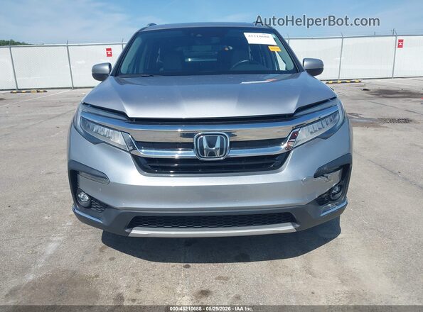5FNYF6H02LB018000 2020 HONDA PILOT Silver Вид щитка приладів