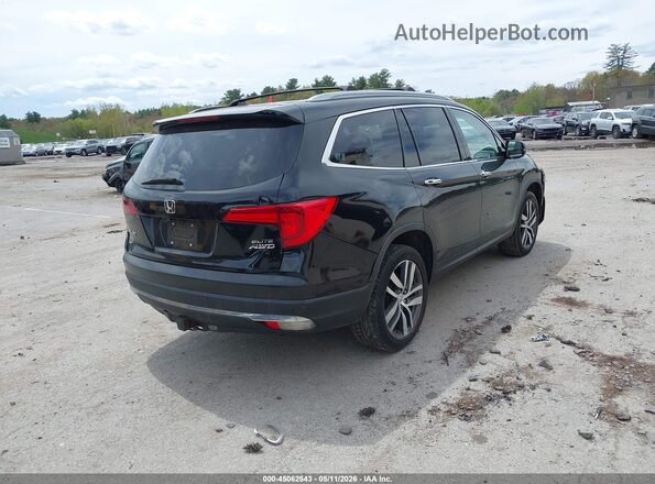 5FNYF6H04GB091830 2016 HONDA PILOT Black Հետևի աջ