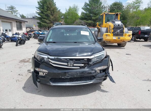 5FNYF6H04GB091830 2016 HONDA PILOT Black Սարքավորումների վահանակի տեսք