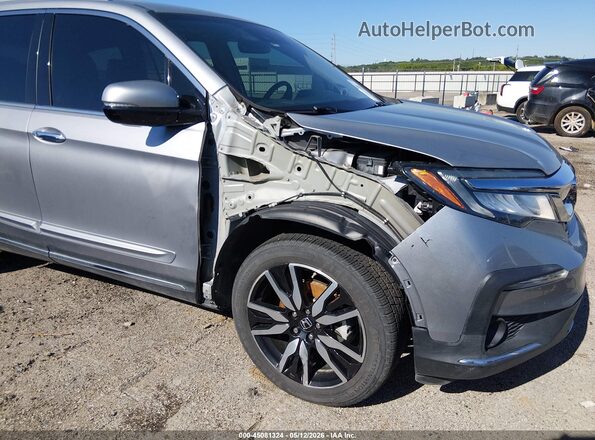 5FNYF6H05KB003117 2019 HONDA PILOT Gray Вид спереду