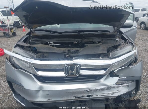 5FNYF6H05KB012965 2019 HONDA PILOT Silver Вид ззаду