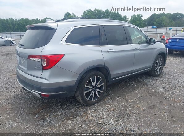 5FNYF6H05KB012965 2019 HONDA PILOT Silver Задня права чверть