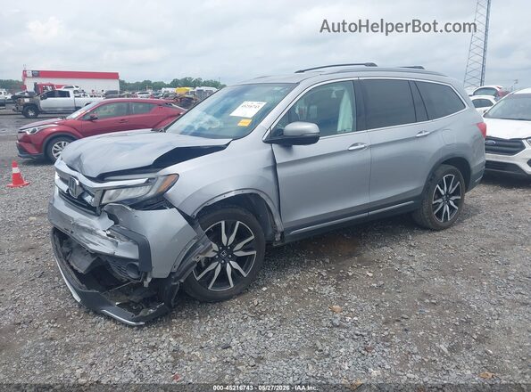 5FNYF6H05KB012965 2019 HONDA PILOT Silver Передня ліва чверть