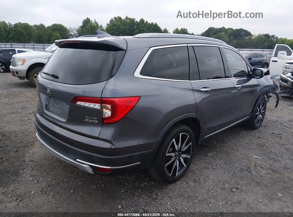 5FNYF6H06MB000813 2021 HONDA PILOT Серый Задняя правая четверть