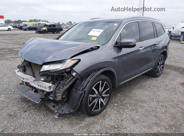 5FNYF6H06MB000813 2021 HONDA PILOT Серый Передняя левая четверть