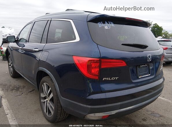5FNYF6H07JB000153 2018 HONDA PILOT Dark Blue 