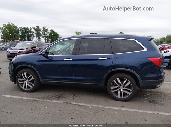 5FNYF6H07JB000153 2018 HONDA PILOT Dark Blue 