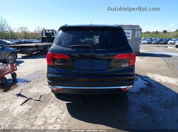 5FNYF6H07JB009337 2018 HONDA PILOT Black 