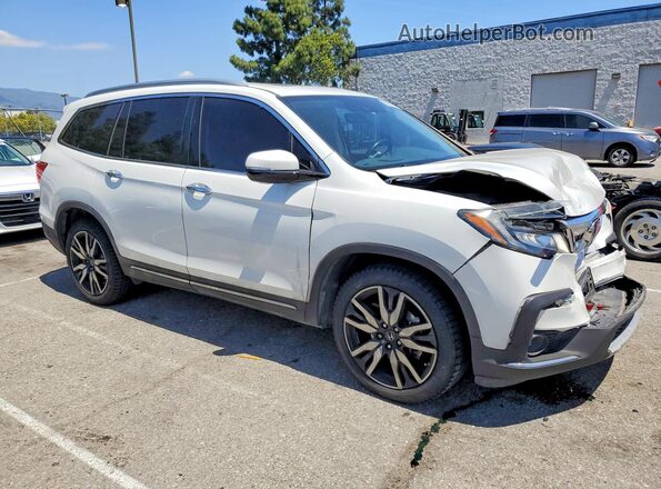 5FNYF6H08MB042030 2021 HONDA PILOT White Delantero derecho