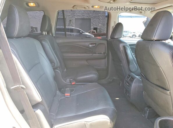 5FNYF6H08MB042030 2021 HONDA PILOT White Vista interior trasera
