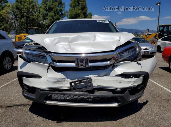5FNYF6H08MB042030 2021 HONDA PILOT White Vista frontal