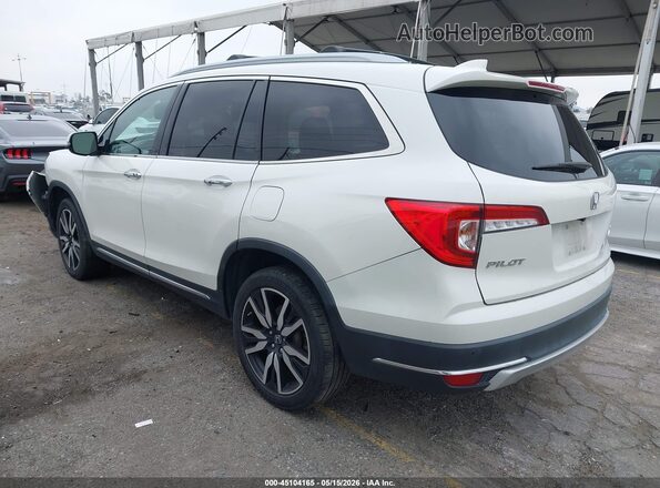5FNYF6H09KB084204 2019 HONDA PILOT White უკანა მარცხენა