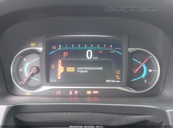 5FNYF6H09KB084204 2019 HONDA PILOT White უკანა სავარძლების ხედი