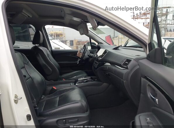 5FNYF6H09KB084204 2019 HONDA PILOT White წინა სალონის ხედი
