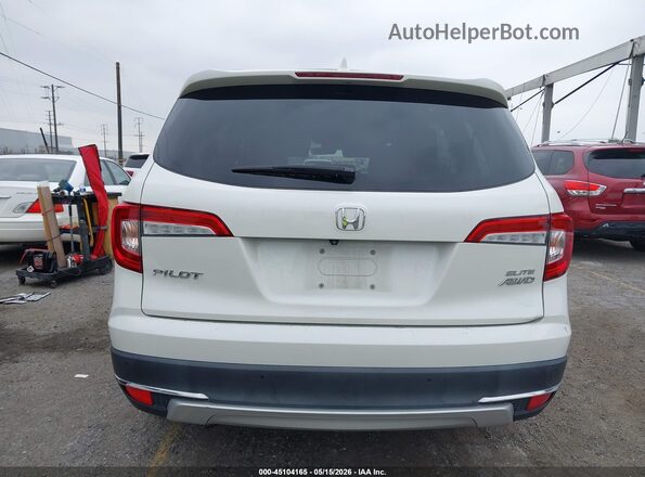 5FNYF6H09KB084204 2019 HONDA PILOT White 