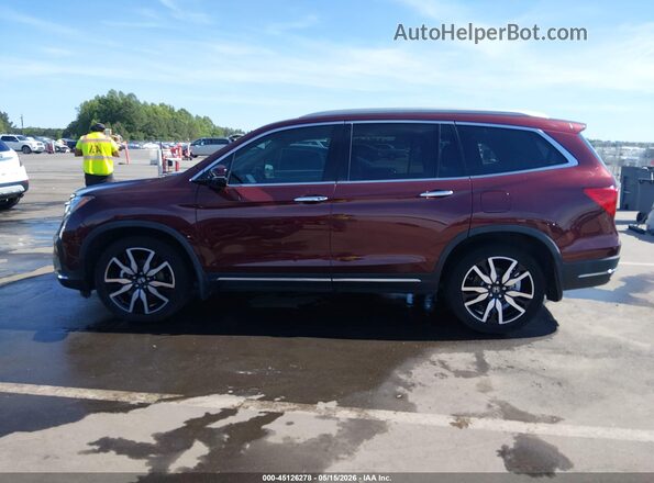 5FNYF6H0XKB073907 2019 HONDA PILOT Burgundy სალონის 360-გრადუსიანი ხედი