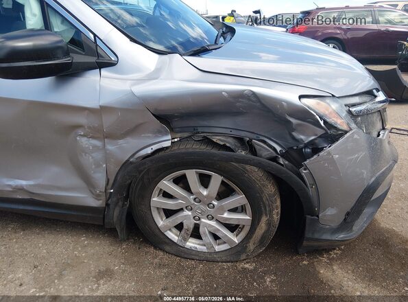 5FNYF6H14KB097662 2019 HONDA PILOT Серебряный Вид спереди