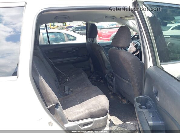 5FNYF6H15KB053184 2019 HONDA PILOT White VIN კოდის სტიკერის ხედი