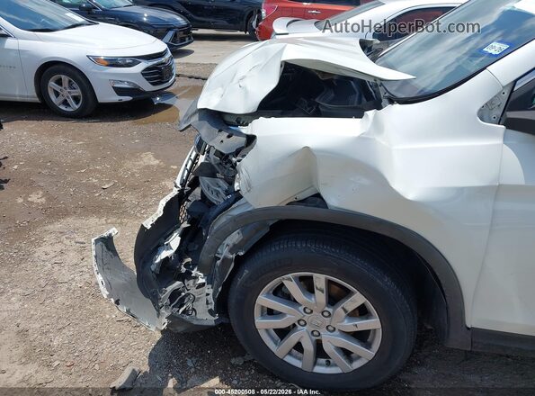 5FNYF6H15KB053184 2019 HONDA PILOT White წინა ხედი