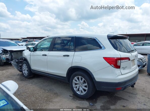 5FNYF6H15KB053184 2019 HONDA PILOT White სალონის 360-გრადუსიანი ხედი