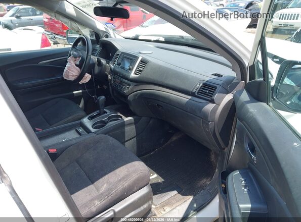 5FNYF6H15KB053184 2019 HONDA PILOT White წინა სალონის ხედი