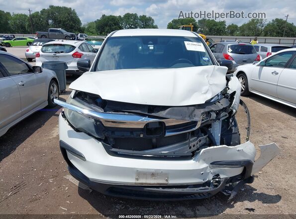 5FNYF6H15KB053184 2019 HONDA PILOT White ხელსაწყოთა პანელის ხედი