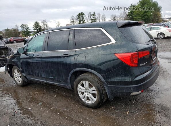 5FNYF6H18GB093332 2016 HONDA PILOT Black Հետևի ձախ