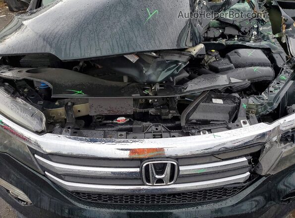 5FNYF6H18GB093332 2016 HONDA PILOT Black Շարժիչի բաժամունքի տեսք