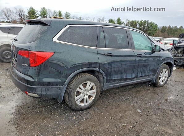 5FNYF6H18GB093332 2016 HONDA PILOT Black Հետևի աջ