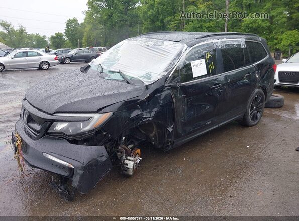 5FNYF6H21MB017813 2021 HONDA PILOT Black Vista tres cuartos delantera izquierda