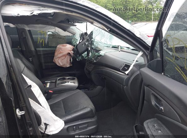 5FNYF6H21MB017813 2021 HONDA PILOT Black Vista interior delantera