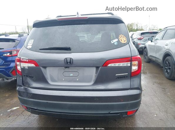 5FNYF6H25NB015404 2022 HONDA PILOT Gray 
