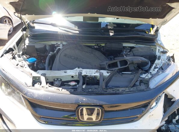 5FNYF6H25NB059189 2022 HONDA PILOT White უკანა ხედი