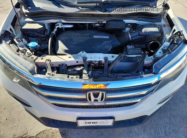 5FNYF6H31JB019372 2018 HONDA PILOT White Вид підкапотного простору