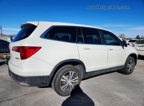 5FNYF6H31JB019372 2018 HONDA PILOT White Задня права чверть