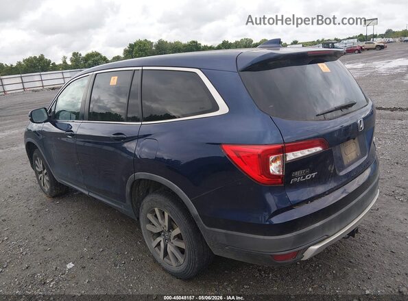 5FNYF6H33LB009672 2020 HONDA PILOT Синий Задняя левая четверть