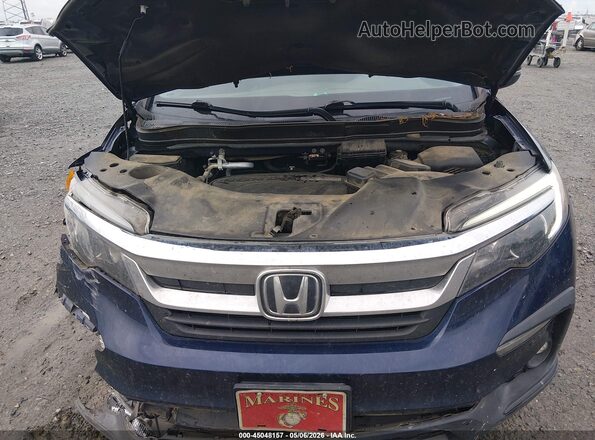 5FNYF6H33LB009672 2020 HONDA PILOT Синий Вид сзади