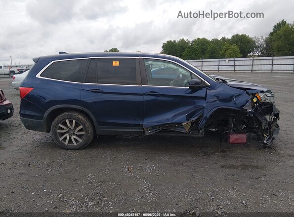 5FNYF6H33LB009672 2020 HONDA PILOT Синий Вид задней части салона
