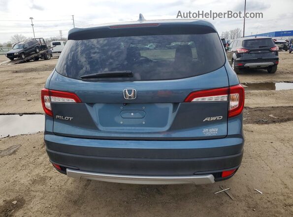 5FNYF6H35MB007052 2021 HONDA PILOT Синий Вид сзади