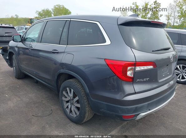 5FNYF6H37KB083644 2019 HONDA PILOT Gray Rear left