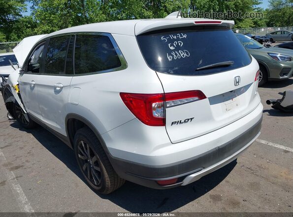 5FNYF6H38LB068880 2020 HONDA PILOT Белый Задняя левая четверть