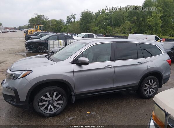 5FNYF6H38MB050462 2021 HONDA PILOT Gray 