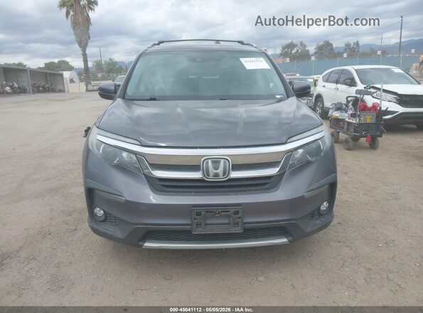 5FNYF6H39KB010467 2019 HONDA PILOT Gray 