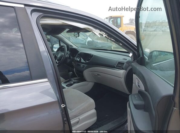 5FNYF6H39KB010467 2019 HONDA PILOT Gray 
