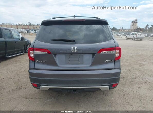 5FNYF6H39KB010467 2019 HONDA PILOT Gray 