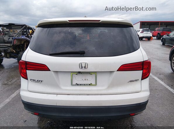 5FNYF6H3XJB019046 2018 HONDA PILOT Белый 